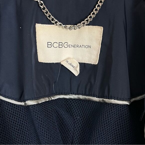 BCBGeneration Navy Blue Jacket- Size Medium - Picture 3 of 4